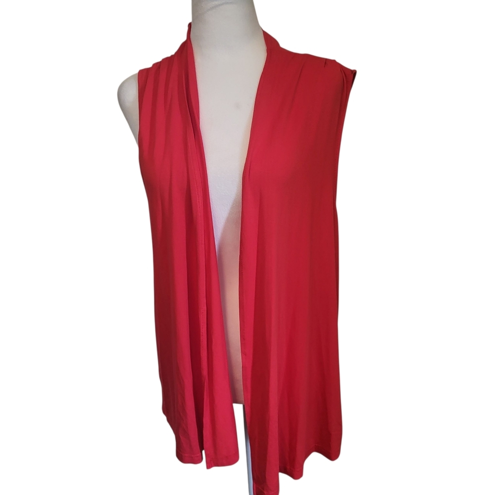 E Chic Vest Red Sz XL